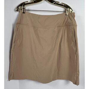 NWT G GRADUAL Women’s Golf Skort Size XL Tan Khaki Athletic Tennis Skirt